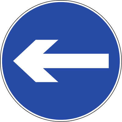 Proceed left/right