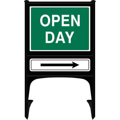 Open day + arrow (Realicade)
